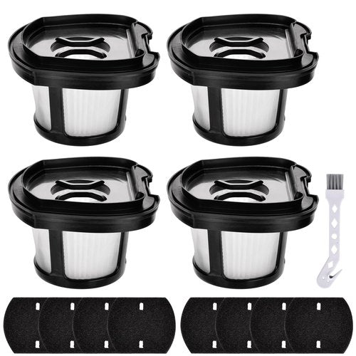 2390A 2284W Filter Replacement Compatible with Bissell Pet Hair Eraser Vacuum filter 2390A 2390 2389 2284W 2579, Compare to Parts # 1614212 1614203 1614204, 4 Mesh Filters and 8 Foam Filters
