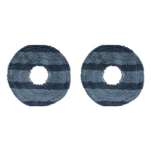 eufy Official Accessories, 2-Pack Vacuum Mop Replacement Pads, Compatible C20 Omni, Washable and Reusable Soft Mopping Pad Parts Accessories