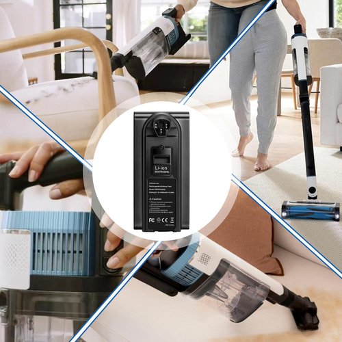 Leisuda 3.5Ah 21.6V Vacuum Battery Replacement for Shark XBATR620SL Battery Compatible for Shark IZ540H, IZ562H, UZ565H, LZ500 Cordless Vacuum Cleaners