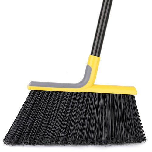 KeFanta Outdoor Broom for Floor Cleaning,58" Heavy-Duty Commercial Broom for Sweeping Concrete Courtyard Garage Patio Indoor Home Kitchen Office Lobby