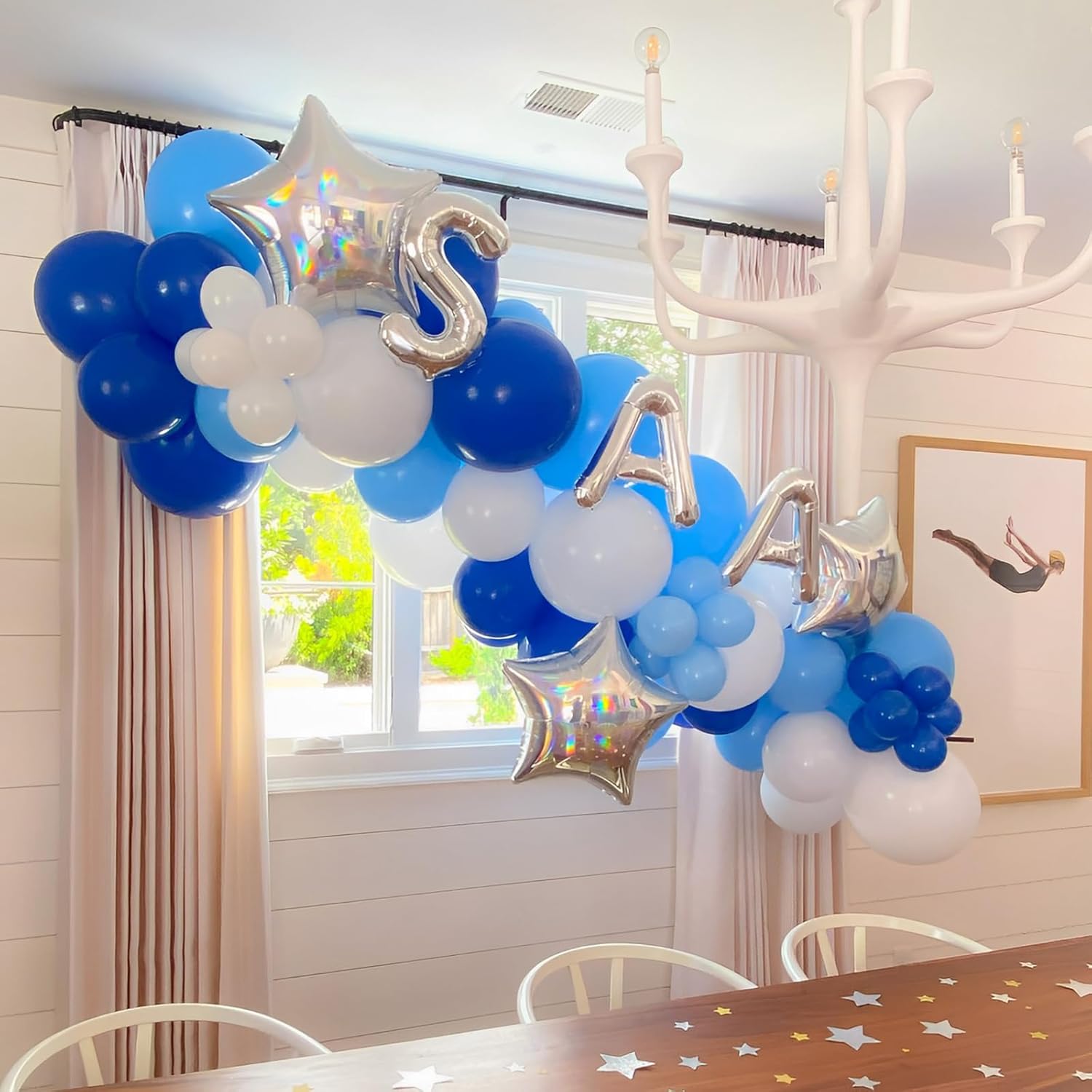 Voircoloria 90-Pack Pearl White Balloons - Versatile Sizes for Wedding, Birthday & Baby Shower Decor