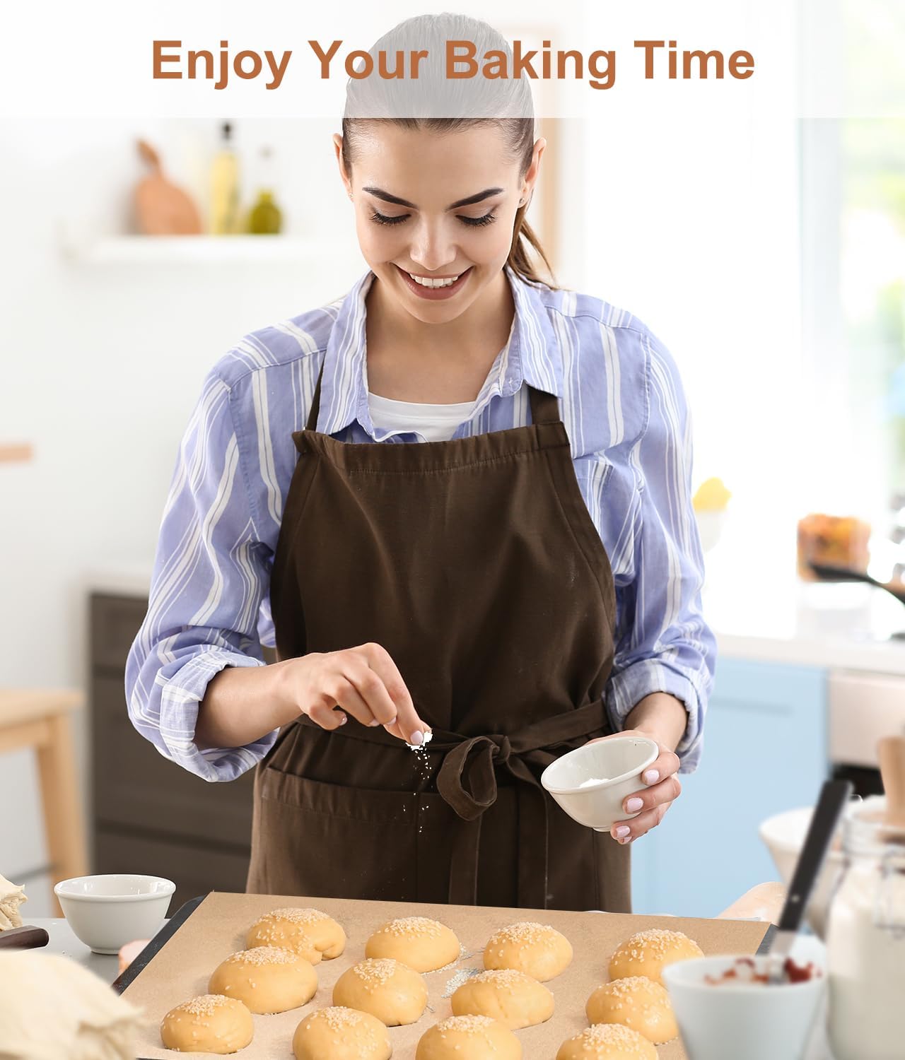 Unbleached Parchment Paper Baking Sheets by [Brand Name] - 9x13IN Non-Stick Precut Sheets | 70 Count for Baking & Grilling