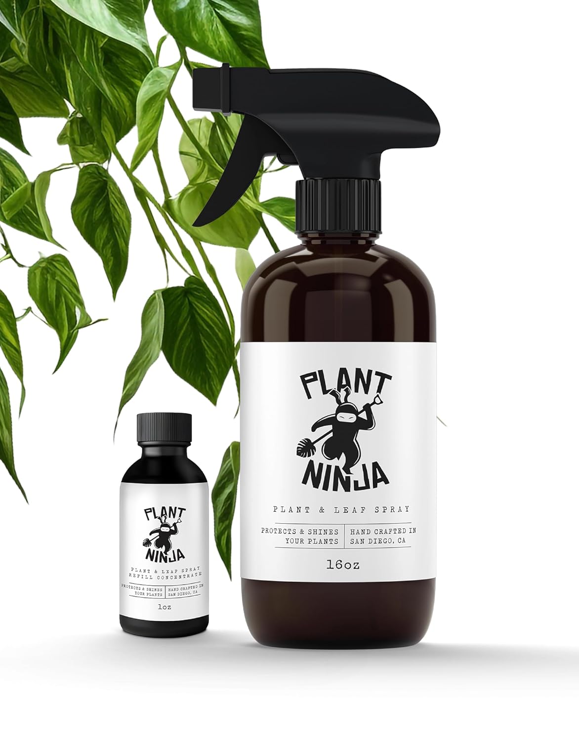Plant & Leaf Spray - Non-Toxic Leaf Shine & Protector | Eco-Friendly Formula for Indoor Plants | Handcrafted & Women-Owned