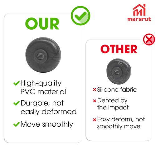 4 Pairs Soleplate Wheels Replacement Fits for Dyson V6 V7 V8 V10 V11 V15 Drive Cleaner Head Rollers, Direct Wheel Roller Parts