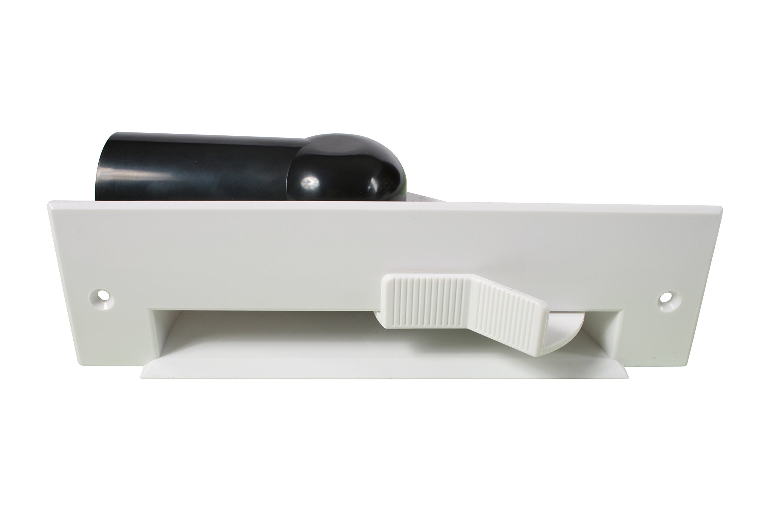 Cen-Tec Systems Central Vacuum Automatic Dustpan Sweep Inlet, White