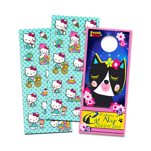 Hello Kitty and Friends Mini Backpack for Kids - Bundle with 10" Sanrio Backpack, Water Bottle, Stickers, More | Hello Kitty Travel Bag for Girls