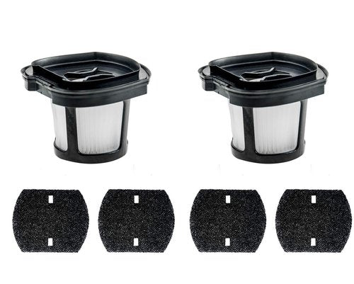 2579 Vacuum Replacement Filters Compatible with Bissell Pet Hair Eraser 2390A 2389 & AutoMate 2284W Lithium Ion Cordless Hand Vacuum,Compare to Part # 1614212, 1614203 & 1614204