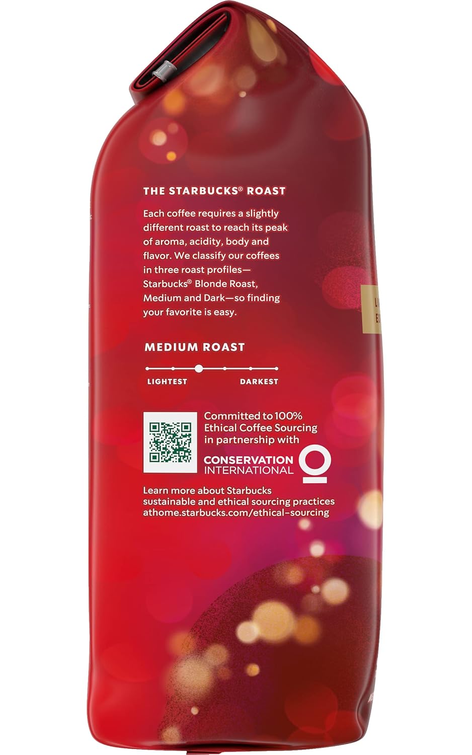 Starbucks Holiday Blend Ground Coffee - Soft & Layered Flavor | 10 oz Bag