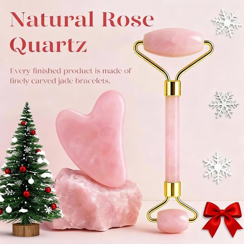 Advent Skincare Calendar | 24 Days of Beauty Gifts for Women - Gua Sha Tools, Jade Roller, Candles & More