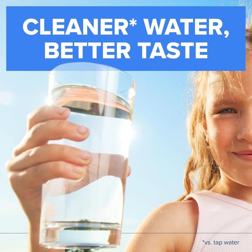 Brita Standard Water Filter | BPA-Free Pitcher Filter Reduces Copper, Cadmium & Mercury | 8-Pack, White