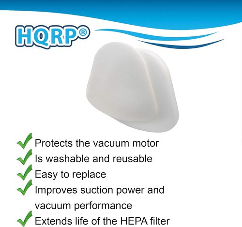 HQRP Filter Kit - HEPA & Foam/Felt Compatible with Shark Navigator NV350 Series | Ultimate Clean Solution