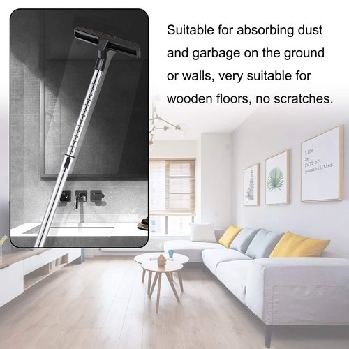 Eagles Hardwood Floor Brush with 1-1/4" Extension Wands Remplacement for most Vacuum Cleaner Accepting 1-1/4" Attachment