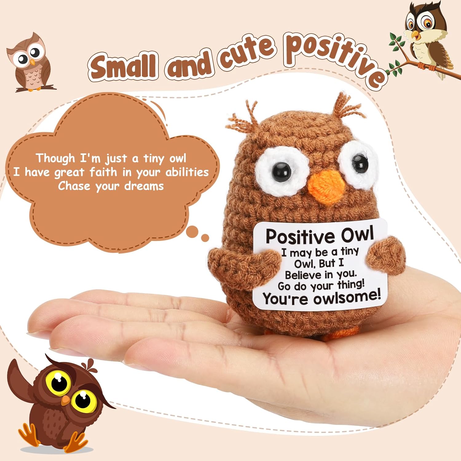 Owl Graduation Gifts - Inspirational Keepsake for Teens | Perfect for 2026 Graduates, Birthdays & Teacher Appreciation