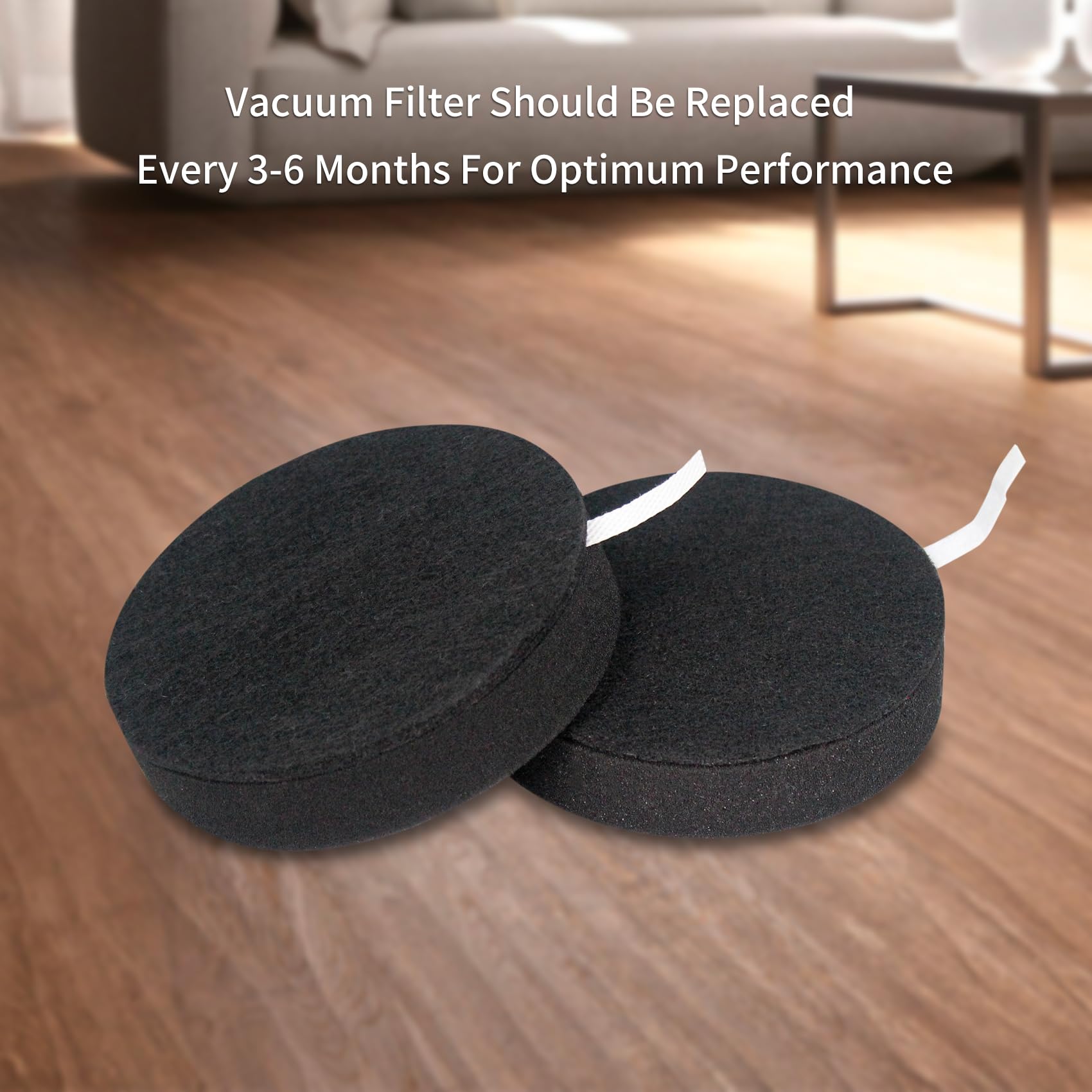 Ymimi Replacement Filter Compatible with Bissell 3313 3333 3332 3313U 3335 2191 2191U 2692 2190 2190V PowerForce Helix Turbo Pet Upright Vacuum (4 Pack)
