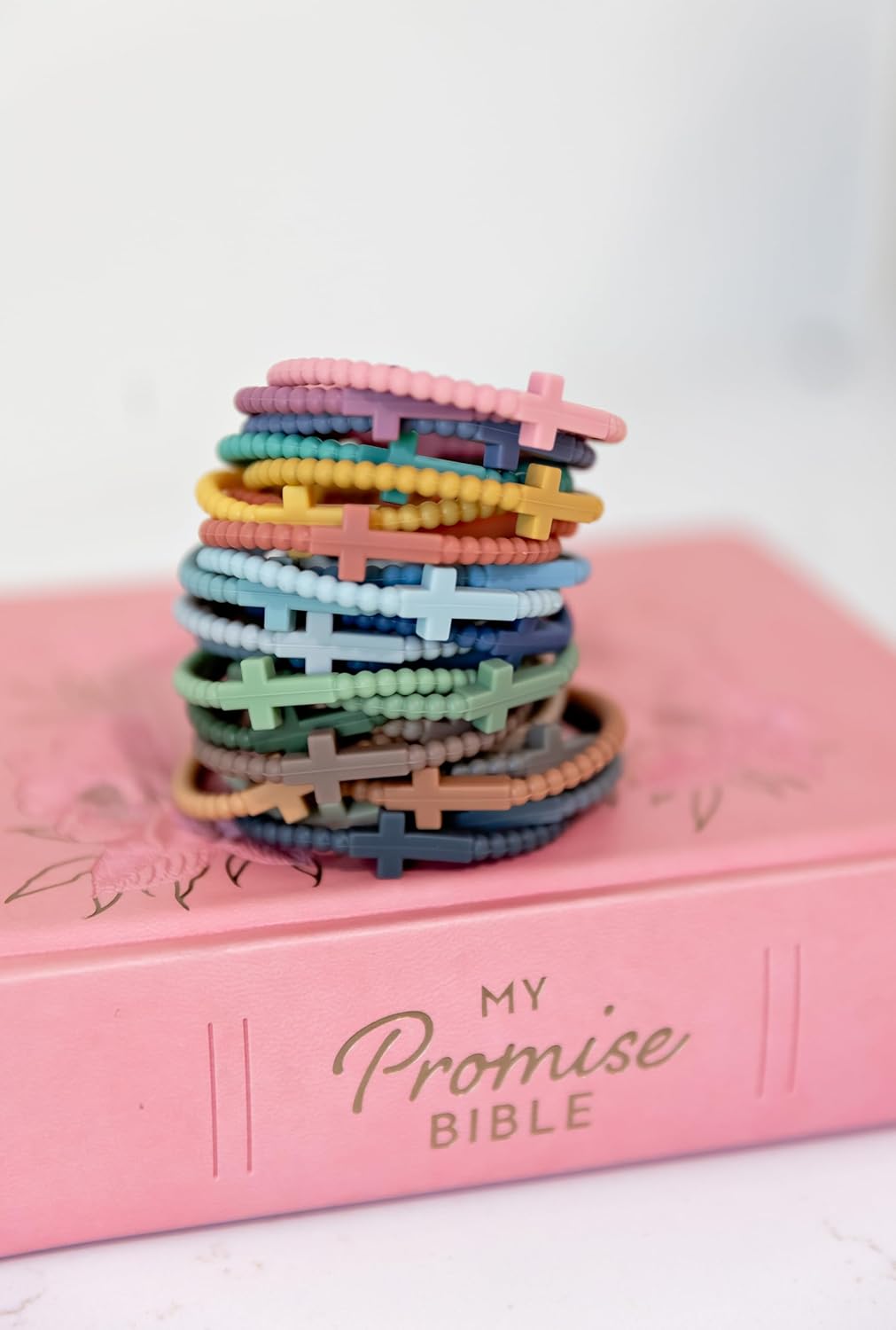 Ryan & Rose Jesus Bracelets - Stylish Cross Silicone Bracelet for Faithful Wear