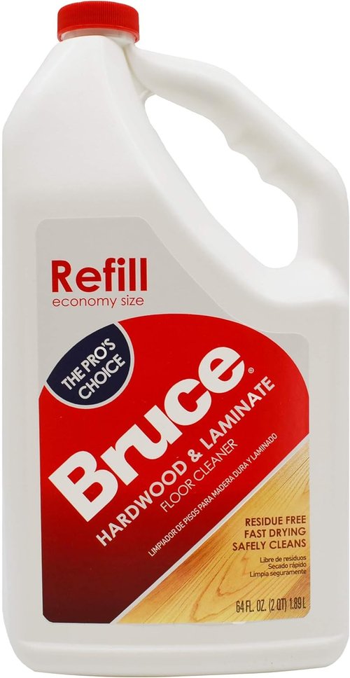 Bruce Hardwood Floor Cleaner - No-Wax Urethane Finish - 64oz Refill | Pack of 3