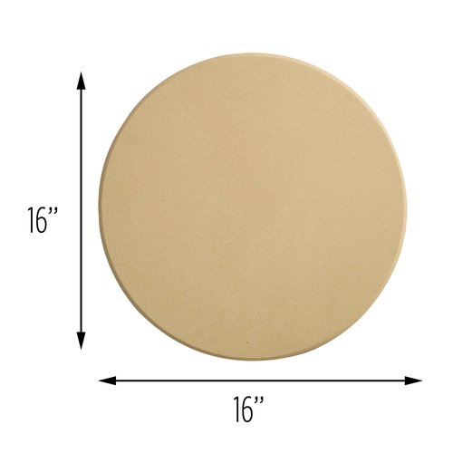 Honey-Can-Do 16" Round Pizza Stone + 12" x 14" Foldable Pizza Peel