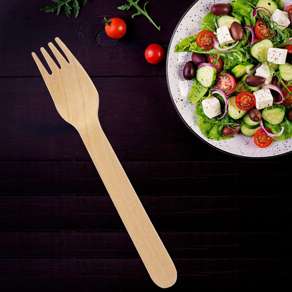 Perfect Stix Disposable Wooden Forks, 6" pack of 1000