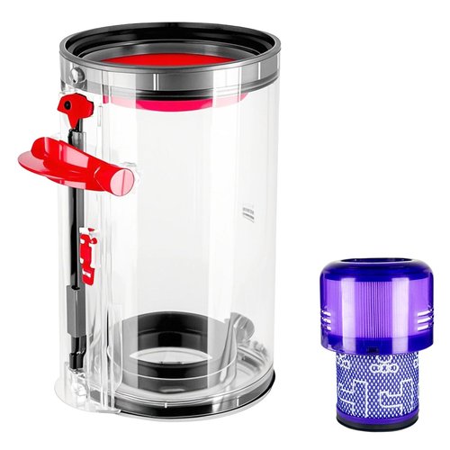 ZPSOX Canister parts replacement for Dyson V11 Animal, Torque Drive, Complete,bin fit for dyson V15 SV15 SV14 SV22 cordless vacuum，V15S Detect Submarine accessories Part no. 970050-01 & no. 965443-01