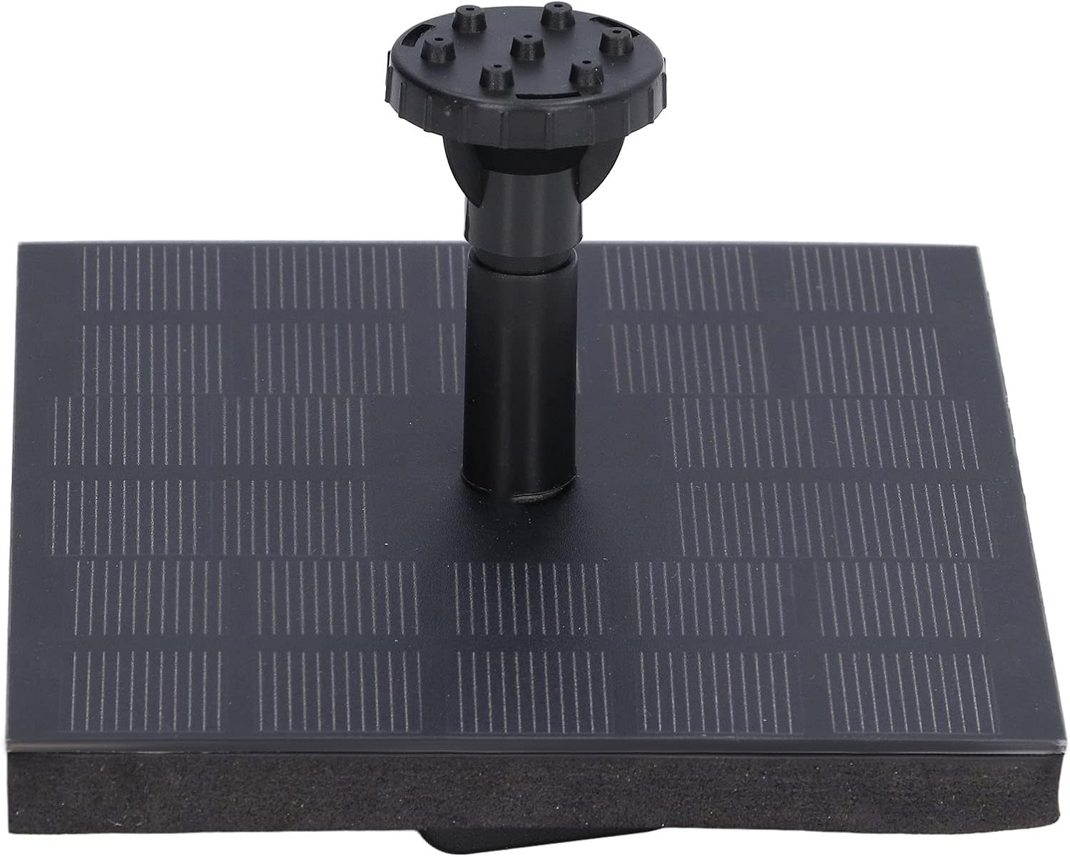 Skiennix Solar Water Fountain - Versatile Bird Bath Pump with 6 Nozzles | Monocrystalline Silicon Design for Garden, Pond, Pool