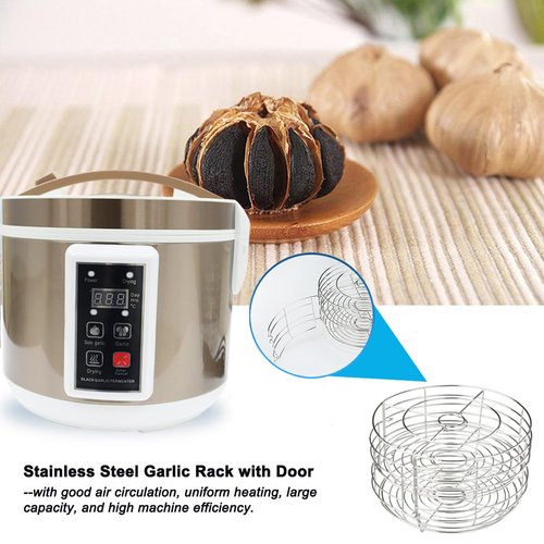 INTBUYING 6L Black Garlic Fermenter，Garlic Ferment，Black Garlics Ferment Pot，Full Automatic Intelligent Control Black Garlics Maker Black Garlic Maker