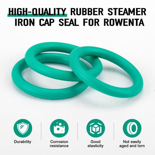 Dairrr Fuuu Iron Steamer Replacement for Rowenta Steam Iron CS-00098730 DG5030, Boiler Cap O-Ring Gasket Seal Replacement Parts 3 Pack