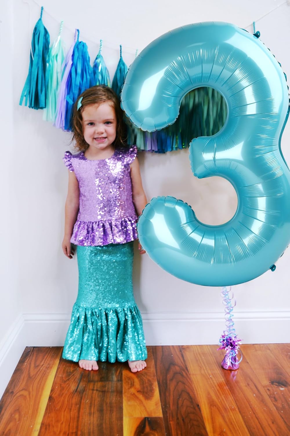 Number 0 Balloons - 40 Inch Pastel Blue Birthday Decorations for Milestone Events & Baby Showers