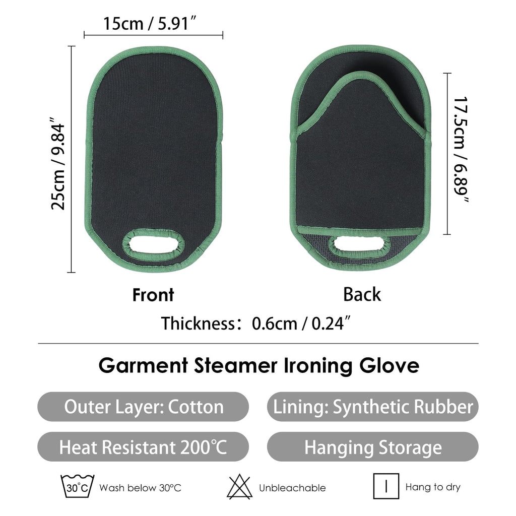 SHIMOYAMA Garment Steamers Glove, 1 Pack Ironing Glove, Heat Resistant Mitt