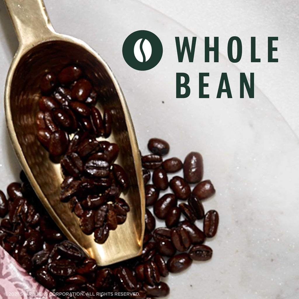 Starbucks Whole Bean Coffee - Dark Roast Caffè Verona | 100% Arabica, 18 oz (Pack of 2)