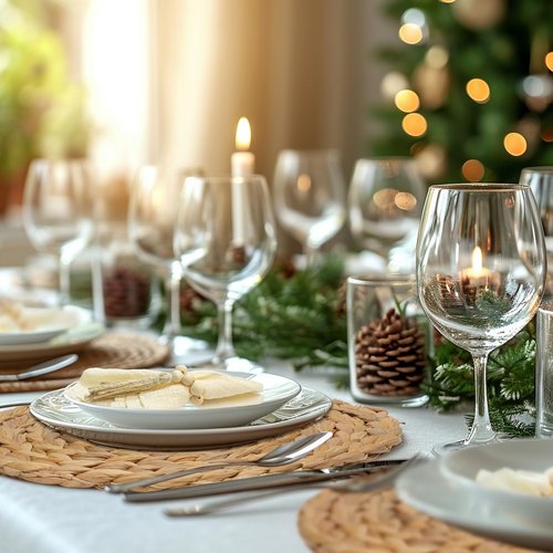 48 PCS Round Woven Placemats Set, 16 Boho Rattan Tablemats 13" Natural Water Hyacinth Farmhouse Place Mats with 16 Napkin, 16 Wooden Beads Napkin Ring for Kitchen Dining Table Decor Wedding Christmas