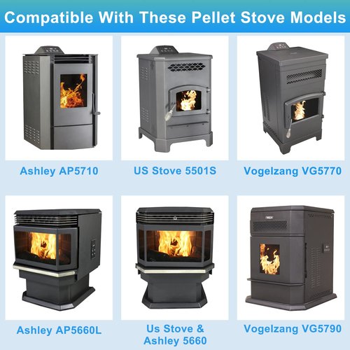 Adviace 80602 Exhaust Blower Assembly for US & Vogelzang Pellet Stoves, Ashley 5660 & AP5660L Pellet Stoves