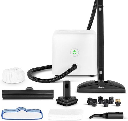 Dupray Neat Steam Cleaner - Powerful Chemical-Free Cleaning Kit with 17 Accessories | Kills 99.9% of Bacteria