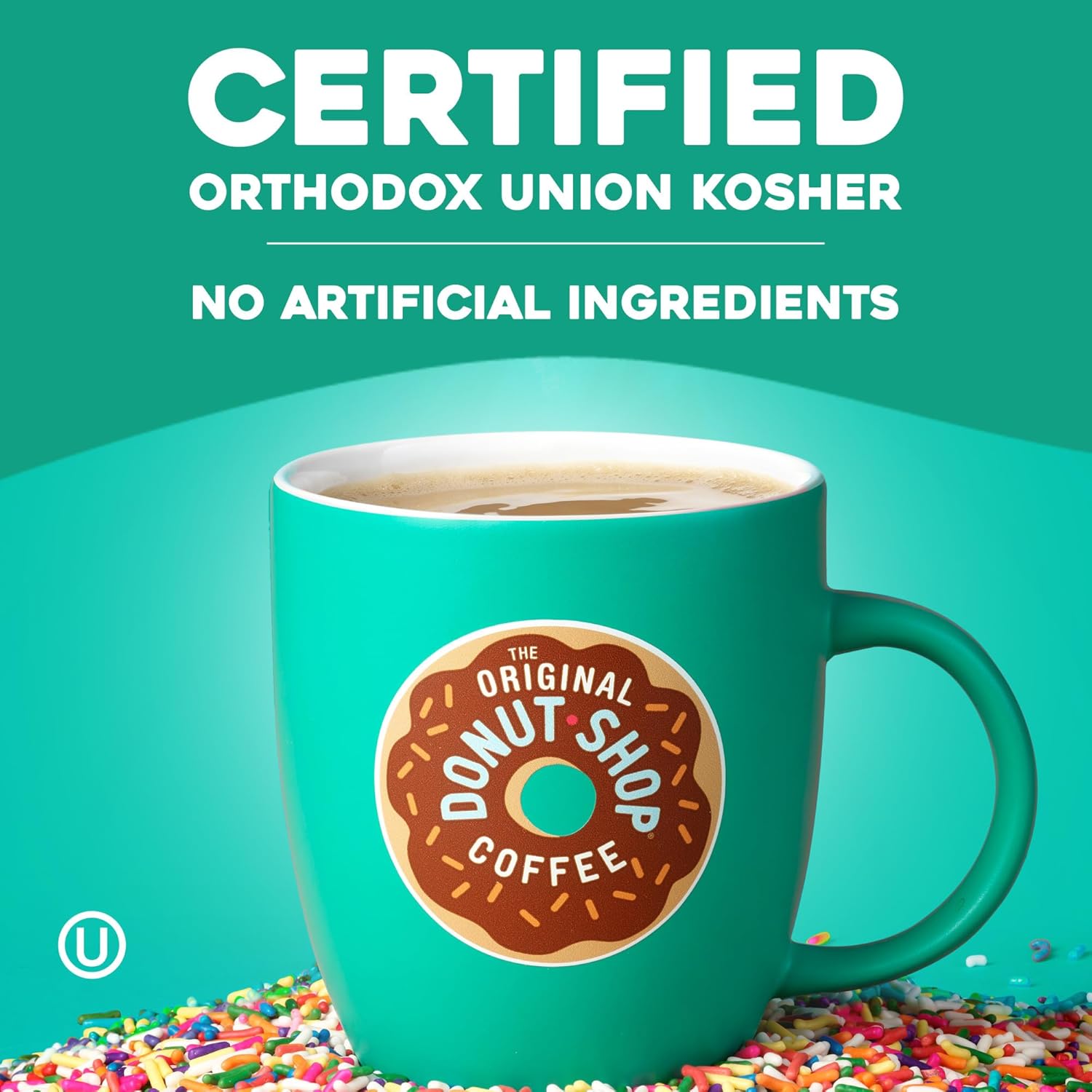 Original Donut Shop Medium Roast Coffee Pods - Regular Single-Serve Keurig K-Cup Pods | 32 Count