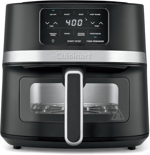 Cuisinart Air Fryer - 4.5-Quart Basket Fryer with 4 Cooking Functions | Stainless Steel & Black