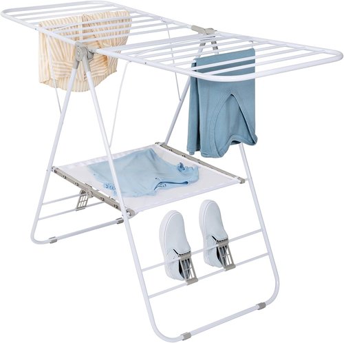 Honey-Can-Do Heavy-Duty Foldable Laundry Drying Rack - Portable Indoor/Outdoor Use, 50lb Capacity, Space-Saving Design