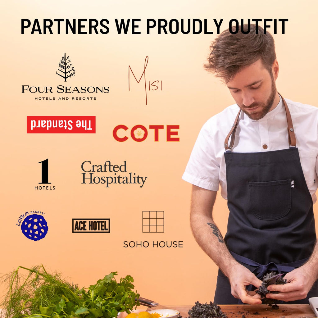 TILIT Supply Apron (Gray, One Size Fits All) | Premium Chef Apron with Pockets, Unisex Apron for Men and Women | Quality Design and Functionality