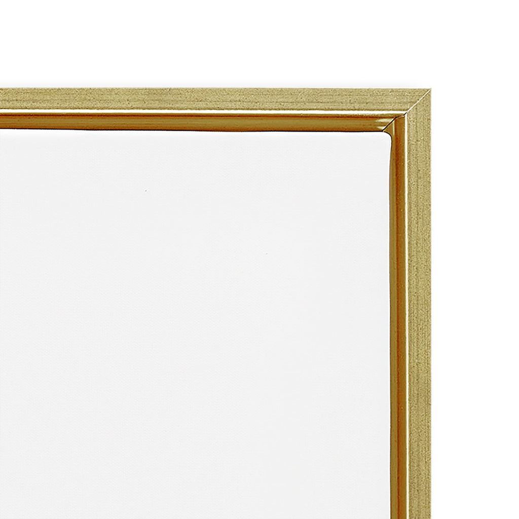 Stupell Industries Glam Fashion Book Set With Makeup, Design by Amanda Greenwood, 24 x 30, Gold Floater Framed
