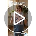 200-Pack Patriotic Window Clings for July 4th Decor