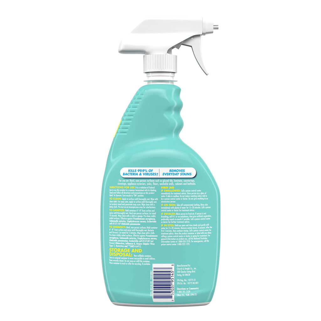 OxiClean Daily Clean Multi-Purpose Disinfectant, 30 oz (Pack of 2)