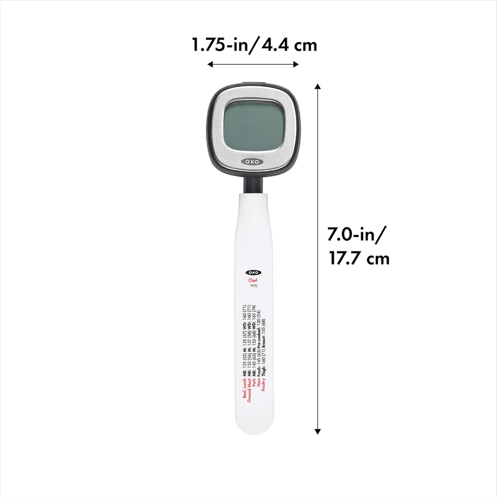 OXO Good Grips Digital Instant Read Thermometer - Chef's Precision for Perfect Cooking