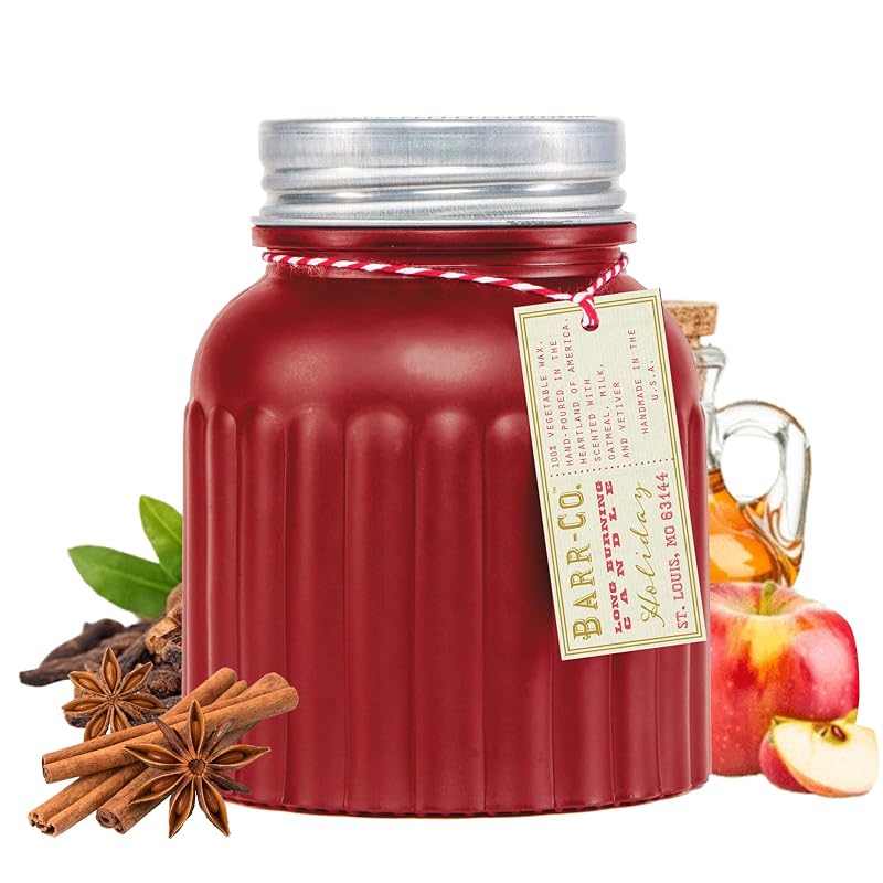 Holiday Apothecary Jar Candle 20 oz - Barr Co