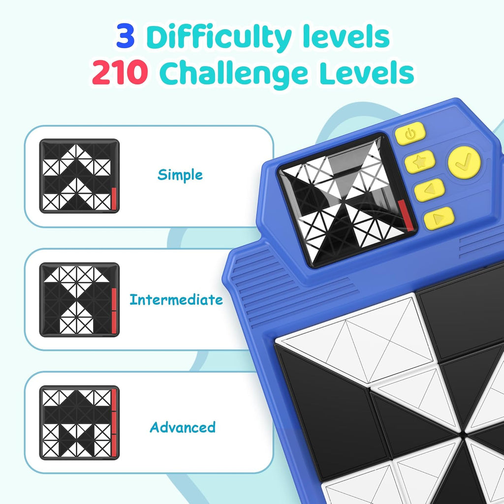 Smart Brain | 3D Puzzle Blocks Game - 210 Challenges for Logic & Spatial Skills | Educational Toy for All Ages