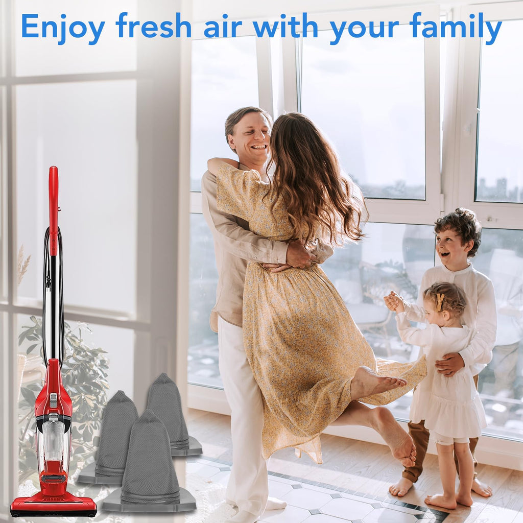 Vacuum Filter for Dirt Devil Vibe 3 in 1 Vacuum Cleaner - Replacement Filters for Bagless Vacuum Stick Vac with Handheld SD20020 SD20020FDI SD20020PLFDI SD20020TEFDI - Part#F77 RO440003993 F-77 3Pack