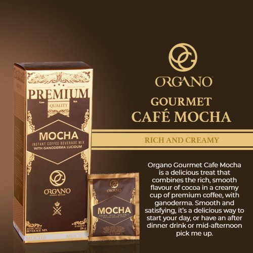 2 Boxes ORGANO Gourmet Cafe Mocha (30 sachets)