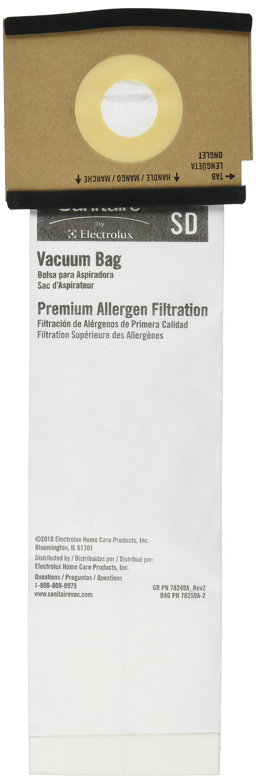 Eureka 63262B Style SD Premium Allergen Paper Bag