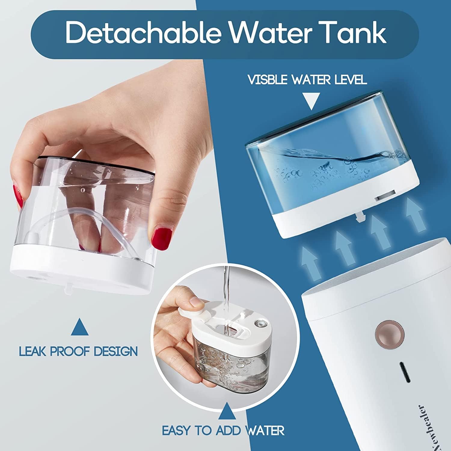 Newbealer Handheld Clothes Steamer - 1200W Portable Fabric Wrinkle Remover, 180ml Capacity, Lightweight Design