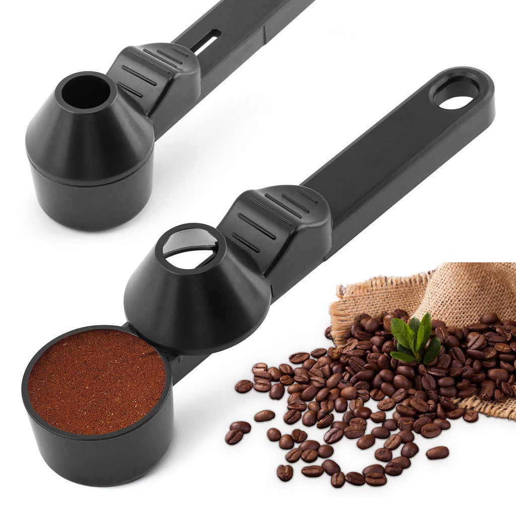 Measuring Scoop with Funnel and Leveler, 2 Tbsp, 0.79 in Tip, ABS