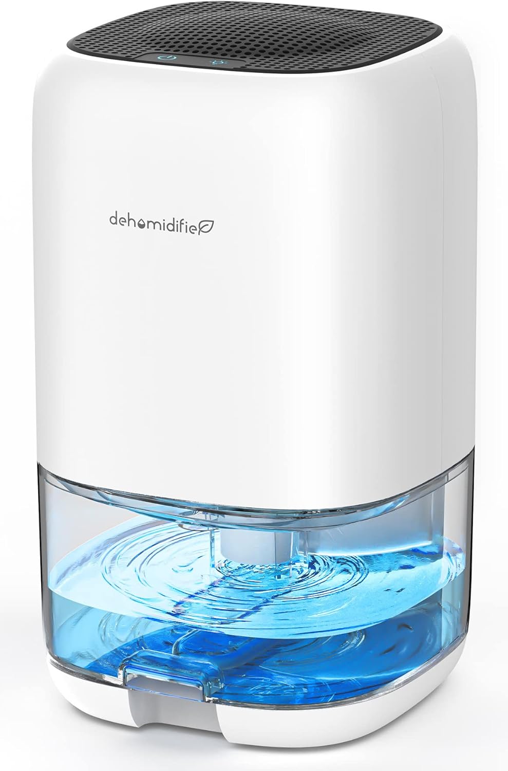 Skiennix Dehumidifier - 35 OZ Compact Unit for Bedrooms | Quiet Operation & Auto Shut Off, White