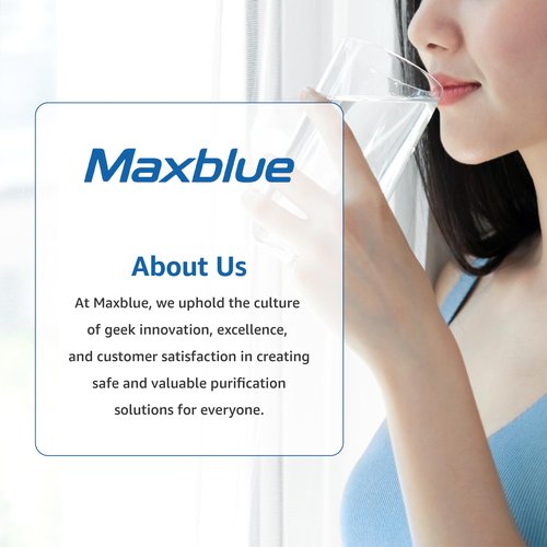 Replacement for All Waterdrop® Pitcher and Dispenser Filtration System, Fits Waterdrop® WD-PF-01A Plus, Reduces Lead, PFOA/PFOS, Chlorine, Last Up to 3 Months or 200 Gallons (Pack of 1), Maxblue