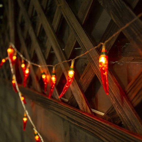 Dreamworth Red Chili String Lights,10ft 20 LED Chili String Lights Battery Operated Fairy Lights for Wedding, Chinese New Year,Spring Festival,Party Decoration,Christmas